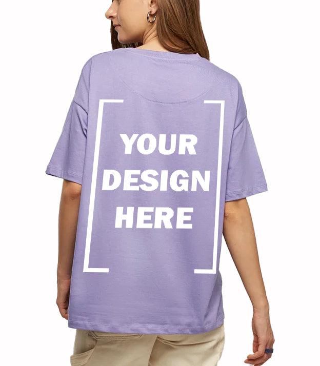 Unisex Lavender Oversized t-shirt | Customizable | Hungry Threads