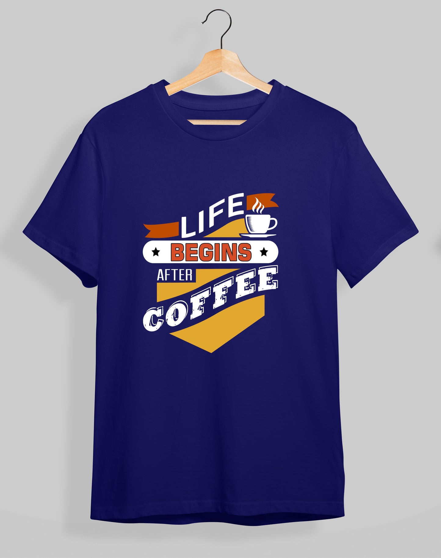 BLUE COLOR T-SHIRT