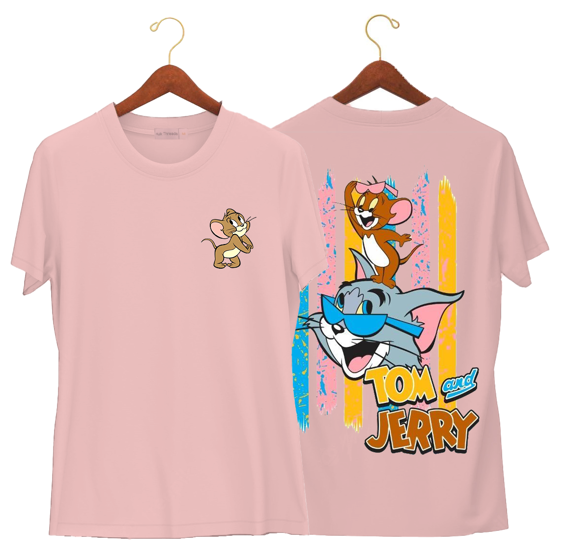 Tom And Jerry Special | Hulk Threads Unisex T-shirt | Soft Pink - Hulk Threads