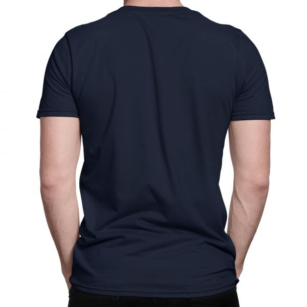 Blue Men Tees | Among Us | Round Neck | Half Sleeves - Hulk Threads