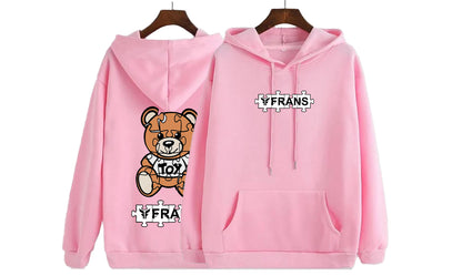 France | Soft Pink Hoodie | Hungry Threads