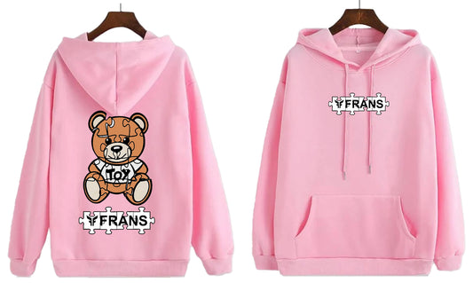 France | Soft Pink Hoodie | Hungry Threads