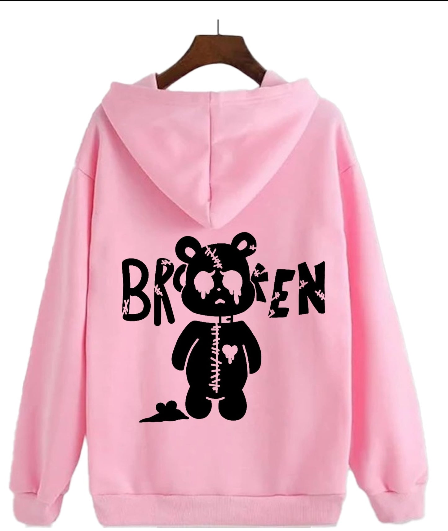 SOFT PINK HOODIE FOR MEN AND WOMEN