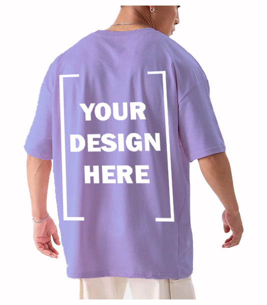 custom print oversized t-shirt