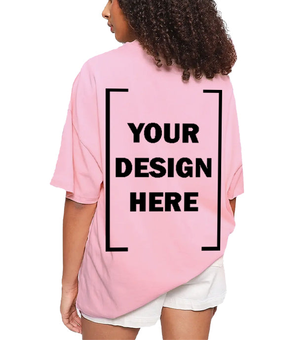 CUSTOMISABLE OVERSIZED T-SHIRT