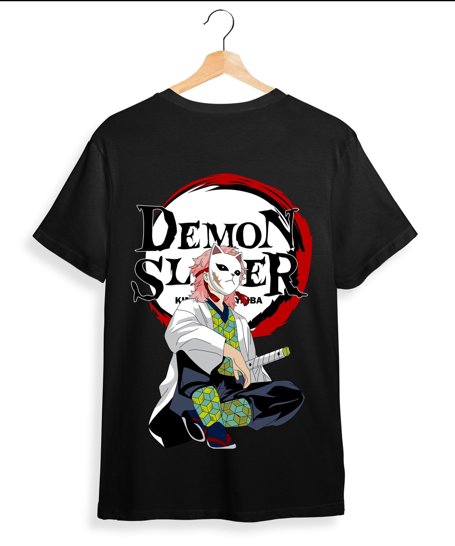 BLACK ANIME TEE