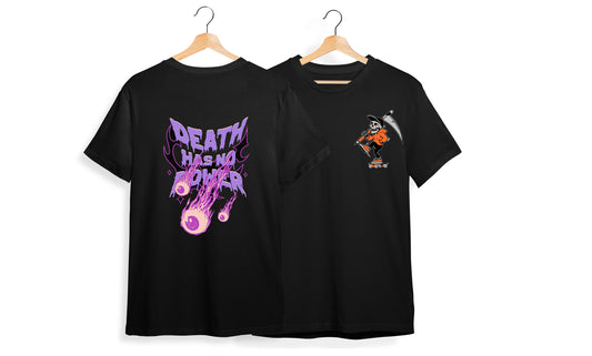 DEATH HAS NO FEAR | GRAPHIC UNISEX TEE | HUNGRY THREADS