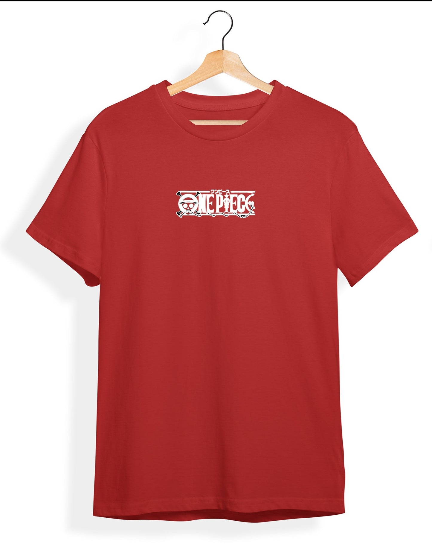 ONE PIECE Featuring ANIME t-shirt | RED COLOR UNISEX | HUNGRY THREADS