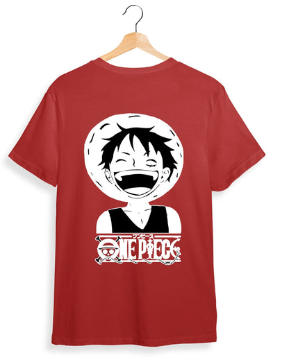 ONE PIECE Featuring ANIME t-shirt | RED COLOR UNISEX | HUNGRY THREADS