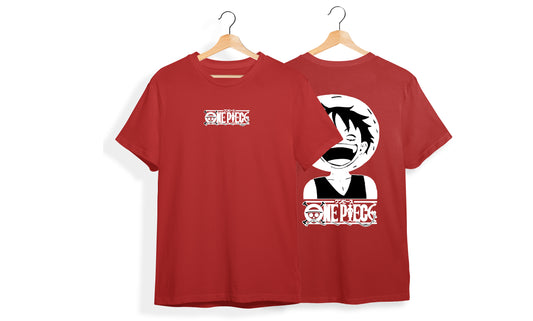 ONE PIECE Featuring ANIME t-shirt | RED COLOR UNISEX | HUNGRY THREADS