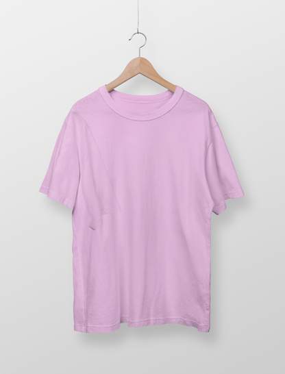 SOFT PINK DROPSHOULDER T-SHIRT 