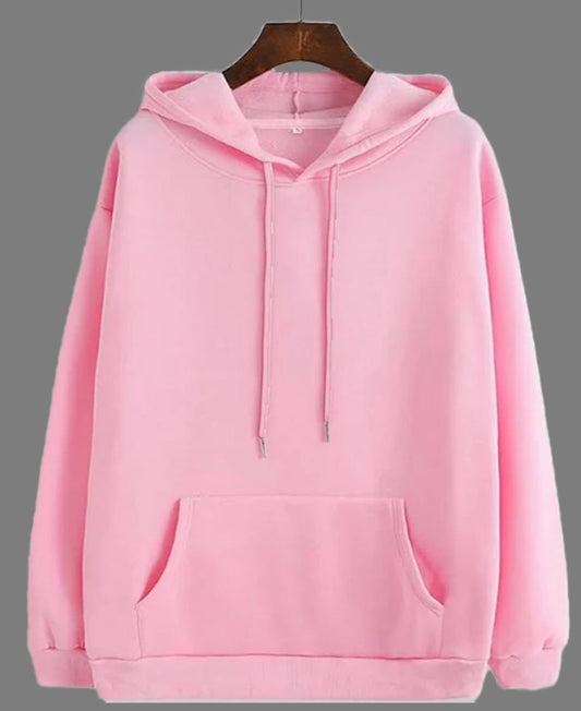 Soft Pink Color Hoodie | Hungry Threads