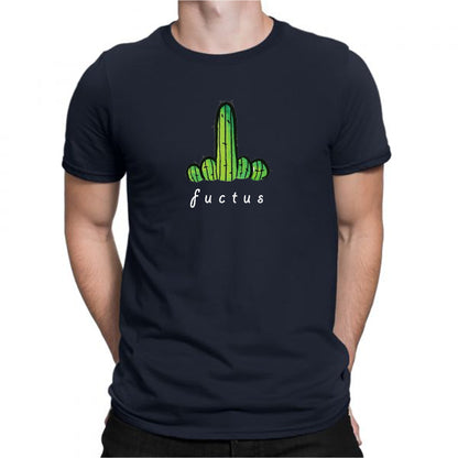 Blue Men's Tees | Fucktus | Round Neck | Half Sleeves - Hulk Threads