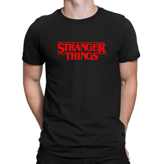 Black Men Tees | Stranger Things | Round Neck | Half Sleeves - Hulk Threads