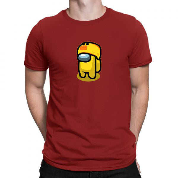 Red Men Tees | Among Us | Round Neck | Half Sleeves - Hulk Threads