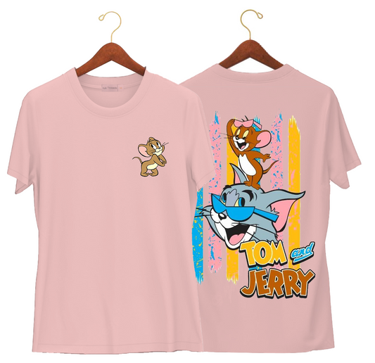 Tom And Jerry Special | Hulk Threads Unisex T-shirt  | Soft Pink - Hulk Threads