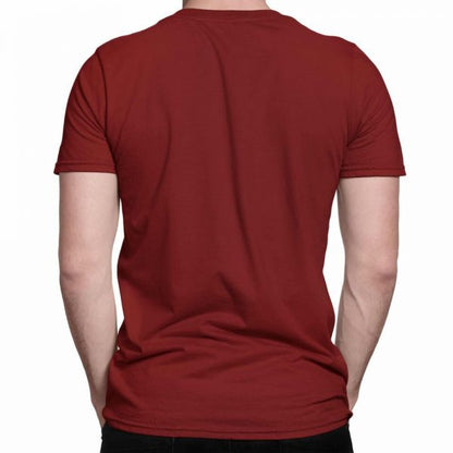 Red Men Tees | Among us Imposter | Round Neck | Half Sleeves - Hulk Threads