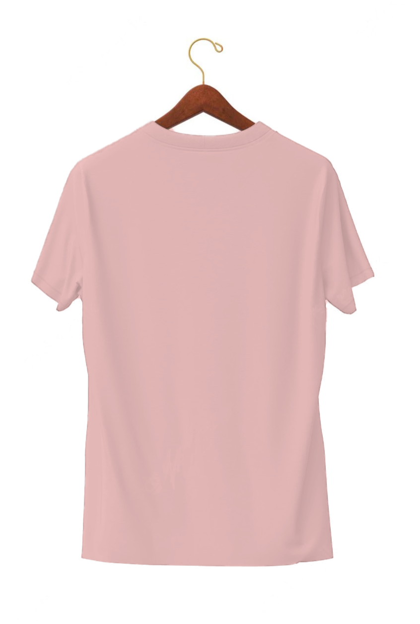 soft pink color t-shirt