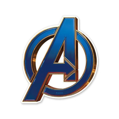 Avengers- Captain America Shield | Half Sleeves - Front and Back | Unisex Blue T-Shirt - Hulk Threads