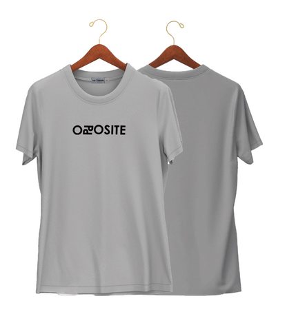 grey unisex t-shirt