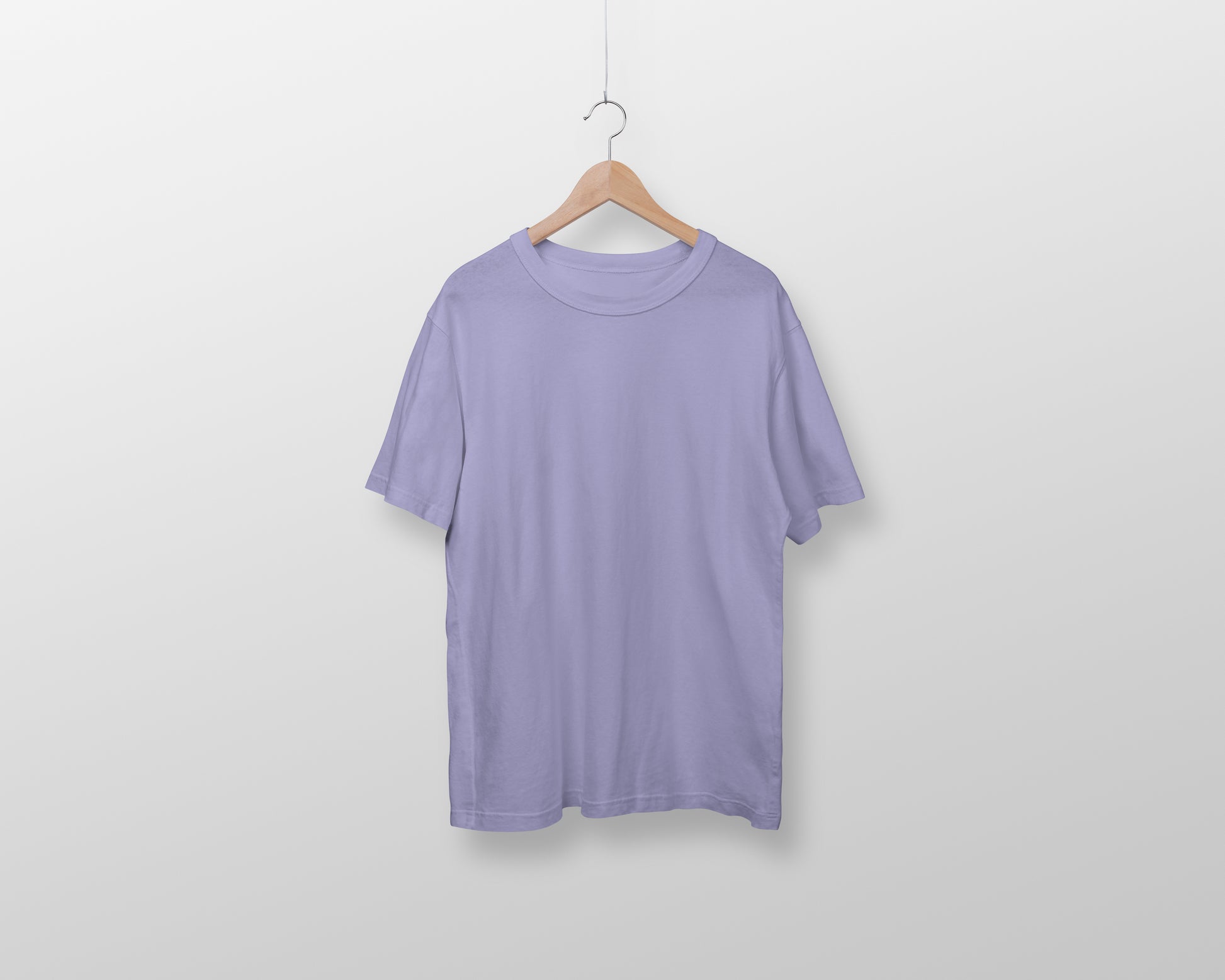 drop shoulder lavender color tshirt in indore