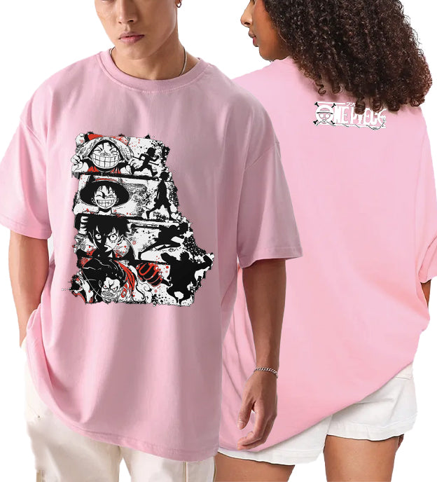 Anime love | Onepiece | LAVENDER oversized t-shirt |