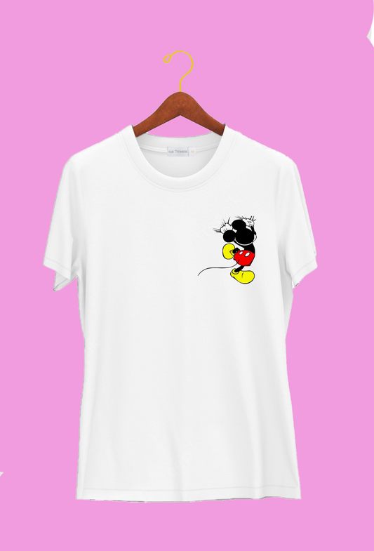 white color cotton t-shirt